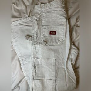 White Dickies Cargo Pants